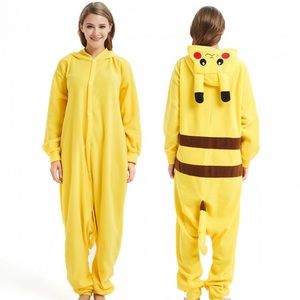 Pikachu Onesie Pajamas Adult Animal Onesies
